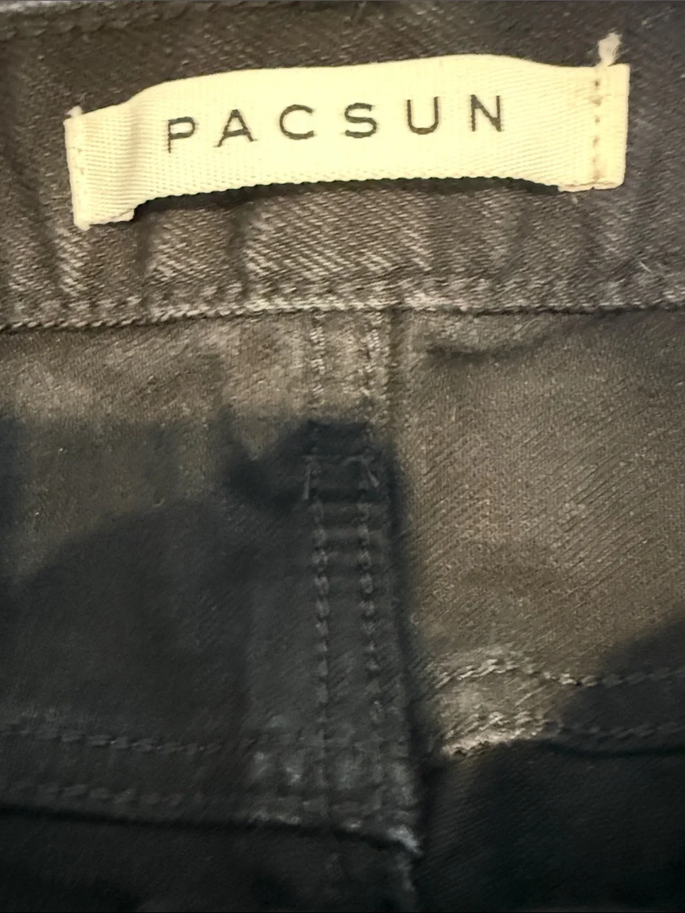 PacSun Men’s Black Distressed Skinny Jeans